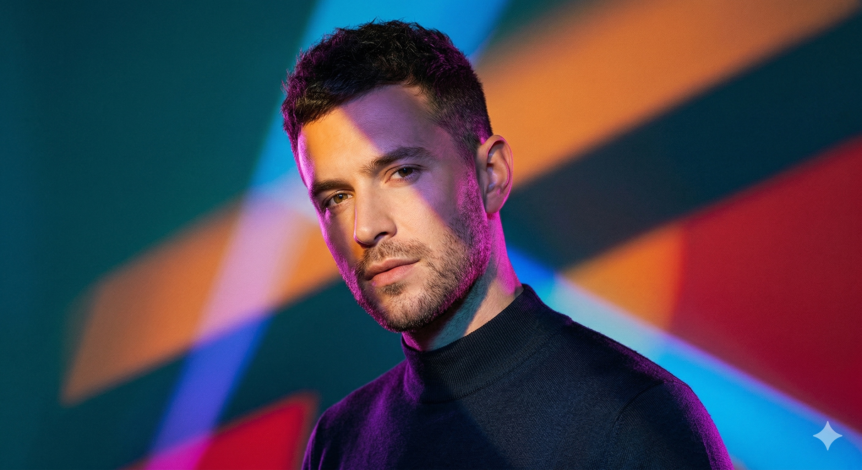 AI-generated image with visible Gemini star watermark